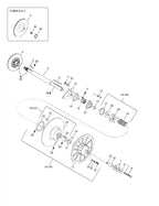 Fits 1996-2000 Ski-Doo Formula 500 / Formula 500 Deluxe Models Key, OEM Part # 414581300