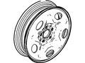 Ford New 2004-2007 Fits Ford / Mercury Freestar / Monterey Wheel Assy Base No. 1007b, Part # 3F2Z1007GA