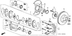 New 2003-2008 Fits Honda Pilot Splash Guard, Right Front Brake (16"), Part # 45255-S9V-A00
