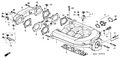 Honda New 1998-2002 Fits Honda Accord Stay Assy. A, In. Manifold Cover, Part # 17133-P8A-A00