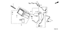 Honda New 2013 Fits Honda Civic Navigation Unit (Mitsubishi), Part # 39541-TR0-A61