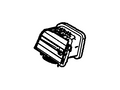 Ford New 2009-2012 Fits Lincoln MKS Louvre Assy - Vent Air Base No. 19893b Position Driver Side, Part # 8A5Z19893AJ