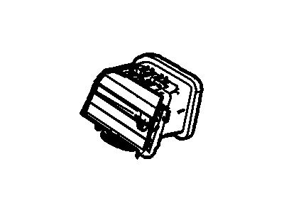 Ford New 2009-2012 Fits Lincoln MKS Louvre Assy - Vent Air Base No. 19893b Position Driver Side, Part # 8A5Z19893AJ