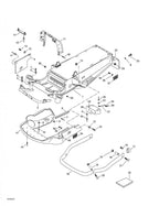 Fits 1996-2007 Ski-Doo Elan 247 / Summit Adrenaline 800R Models Phillips Head Screw M5 X 8, OEM Part # 208650841