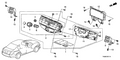 Honda New 2008-2009 Fits Honda Accord Panel, FR. *YR334L*, Part # 39170-TA0-A31ZB