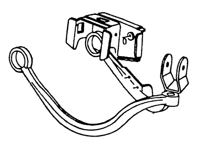 Ford New 2002 Fits Lincoln Continental Arm Assy - Rear Suspension Base No. 5500 Position Driver Side, Part # 2F3Z5500AB