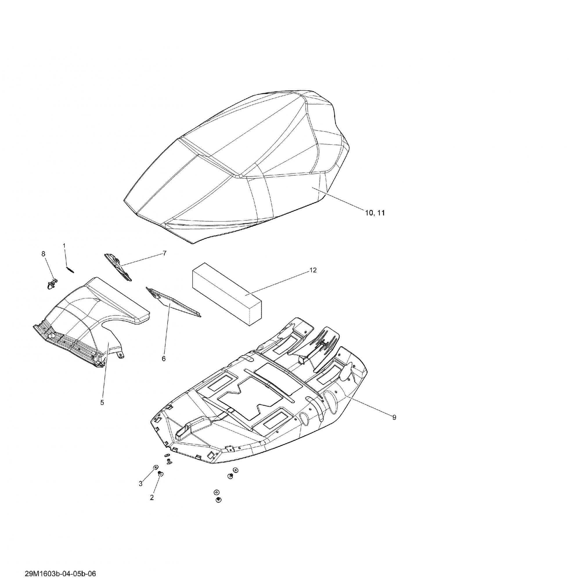 2015-2018 Fits Ski-Doo LE/ 5- Expedition LE RH Hdl, OEM Part # 510005865