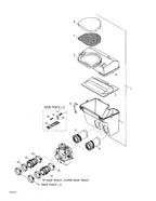 Fits 1997-2000 Ski-Doo Skandic Super Wide Track / Skandic Wide Track Models Carburetor Adaptor Skandic Wt Lc., OEM Part # 570038000