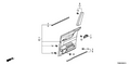 Honda New 2011-2013 Fits Honda Odyssey Lining, R. Slide Door *YR400L* (SIENNA BEIGE), Part # 83701-TK8-A12ZC