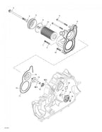 Fits 2002-2005 Can-Am Quest / Quest 500 Models Gasket, OEM Part # 420630170