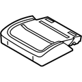Ford New 2009-2011 Fits Ford Flex Pad - Rear Seat Cushion Position Passenger Side, Part # 8A8Z7463840E