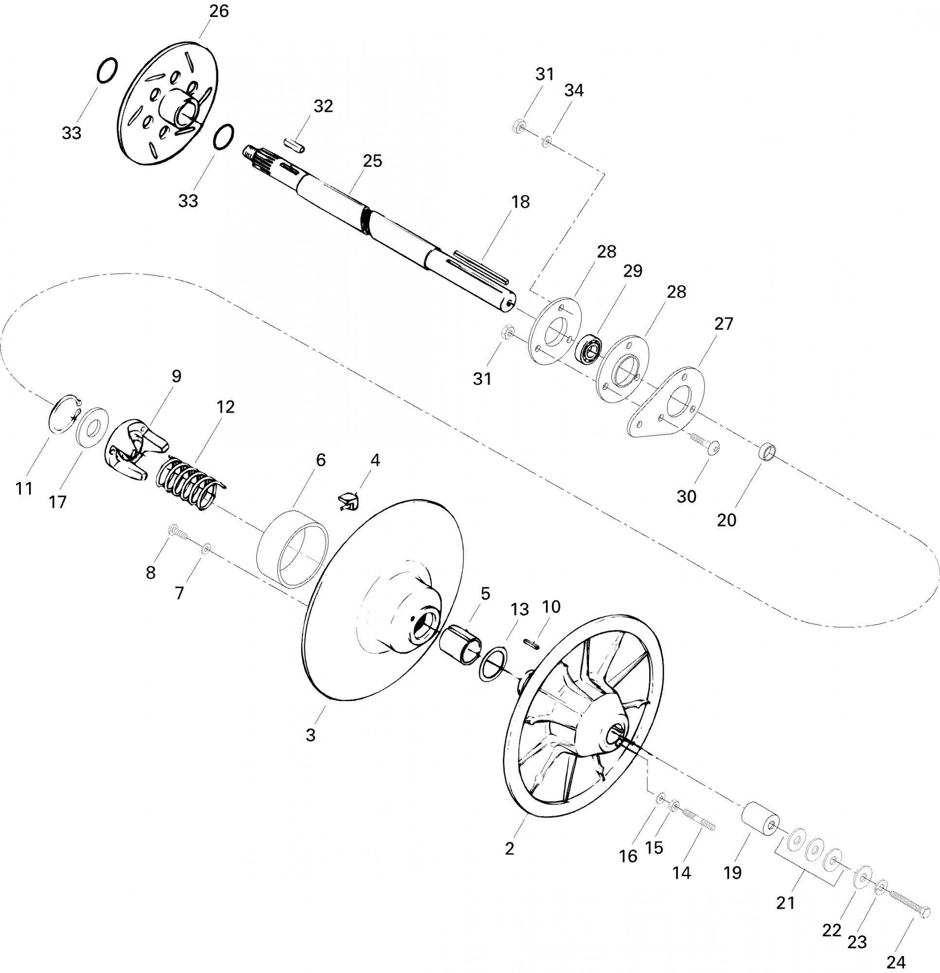 Fits 1996-2007 Ski-Doo Formula Deluxe 380 F / Formula Deluxe 380/500 Models O'ring, OEM Part # 414928900