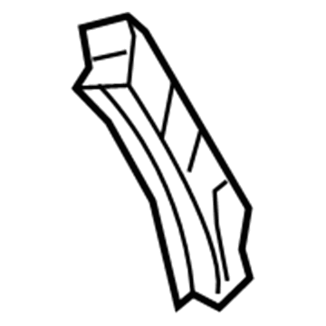 Ford New 2007-2010 Fits Ford Explorer Sport Trac Reinforcement Position Driver Side, Part # 7A2Z7828365A