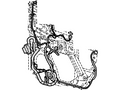 Ford New 2009-2012 Fits Ford Flex Wire Assy - Jumper Base No. 14630a Position Passenger Side Front, Part # 9A8Z14630DA