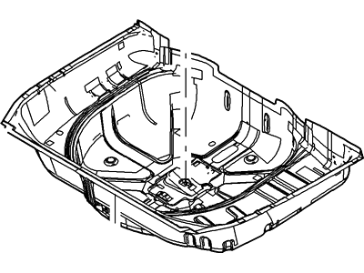 Ford New 2007-2009 Fits Ford Freestyle / Taurus X Panel Base No., Part # 8A4Z7447043A