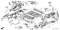 New 2004-2007 Fits Honda Accord Cover, RR. Foot Passenger *YR239L* (Manual) (KI IVORY), Part # 81195-SDN-L01ZB