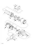 Fits 2000-2006 Ski-Doo Formula Deluxe 500/600/700 / Formula Deluxe 600/700 Models Brush Kit, OEM Part # 410213107