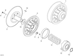 Fits 2006-2007 Ski-Doo Expedition 600 H.O. SDI / Expedition TUV 600 H.O. SDI Models Stud, OEM Part # 619100003