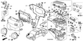 Honda New 2009-2014 Fits Honda Ridgeline Engine Control Module Bracket, Part # 37821-RJE-A10