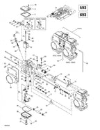 Fits 1999-2007 Ski-Doo Formula Deluxe 500/600/700 / Grand Touring 500/600/700 Models Washer, OEM Part # 404161862