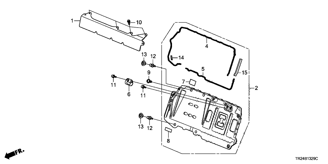 Honda New 2012 Fits Honda Civic Cover, Ipu, Part # 1B830-RW0-A01
