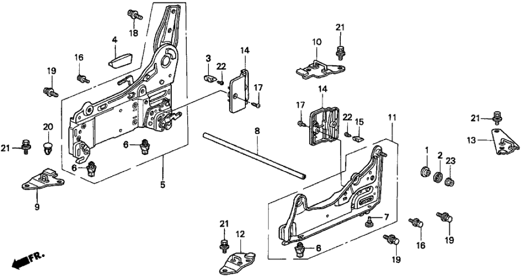 Honda New 1995-1997 Fits Honda Odyssey Knob, R. Reclining *G38L* (JADE GREEN), Part # 81231-SX0-003ZA