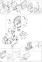 Fits 2007 Ski-Doo Summit Adrenaline 800R / Summit X Models Tuned Pipe Ass'y Includes 23 To 34, 800R, OEM Part # 514054054