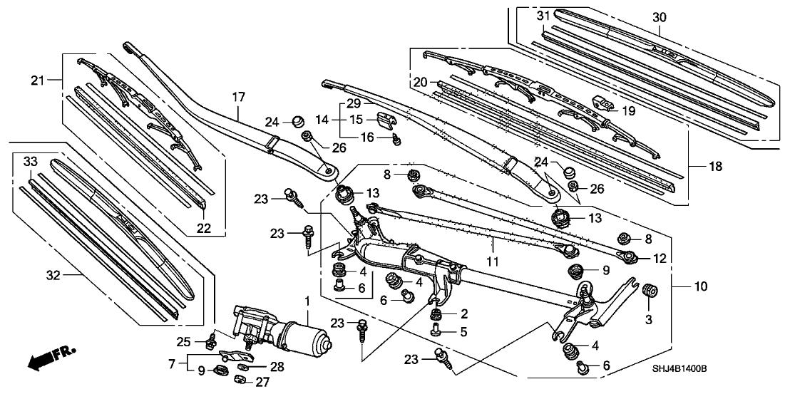 Honda New 2005-2010 Fits Honda Odyssey Link Assy. A, Part # 76520-SHJ-A01