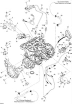 Fits 2005-2007 Ski-Doo Mach Z 1000 SDI / Mach Z 1000 SDI Adrenaline & X Models Rope Guide, OEM Part # 512059964