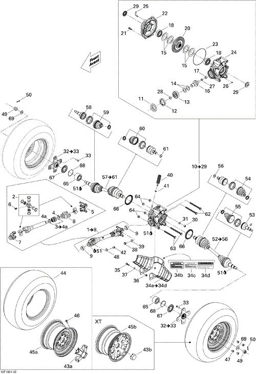 Can-Am - OEM schematic diagram - Part # 2572-705500269