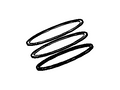 Ford New 1996-2003 Fits Ford E-350/E-350 Super Duty / Econoline Super Duty(1996-1999) / Excursion Kit - Piston Ring Base No. 6148, Part # F81Z6148BA