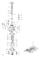 Fits 1996-2007 Ski-Doo Skandic 440 / Skandic LT 440F Models Banjo Fitting, OEM Part # 404130000