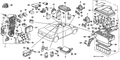 Honda New 1990-1998 Fits Honda Accord Bracket B, Fuse Box, Part # 32122-SM4-003