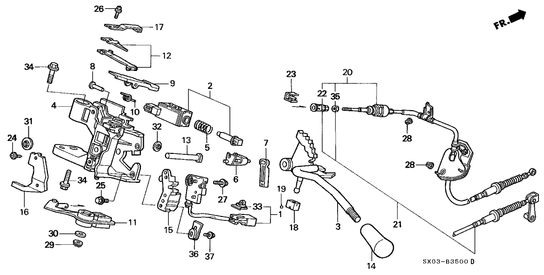 Honda New 1995-1998 Fits Honda Odyssey Spring, Torsion, Part # 54031-SX0-981