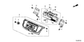 Honda New 2013 Fits Honda Accord Tuner Assembly (Pioneer), Part # 39171-T3L-A01