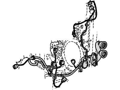 Ford New 2009 Fits Ford Focus Wire Assy - Jumper Base No. 14630a Position Driver Side, Part # 9S4Z14631CA