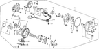New 1986-1987 Fits Acura Legend Wire Harness Assembly, Distributor Tec, Part # 30131-PH7-902