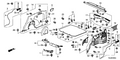 New 2012 Fits Honda CR-V Lid,L Dmp Mainte, Part # 84670-T0A-A01ZA