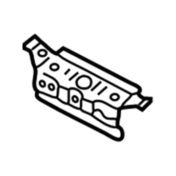 Ford New 2001-2004 Fits Ford Escape Reinforcement, Part # YL8Z7810608AA