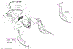 Ski-Doo - OEM schematic diagram - Part # 2572-502007223 - 09- Bottom Pan _31M1524 | 09- Bottom Pan _31M1540 | 09- Bottom Pan LE_31M1522 | 09- Bottom Pan SE_31M1522 | 09- Bottom Pan _31M1523 | 09- Bottom Pan _31M1525 | 09- Bottom Pan SE_31M1521 | 09- Bottom Pan - Ref # 22, 27
