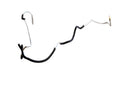 Fits 2007-2011 Nissan Altima Front A/C cooler pipe / A/C line, Part # 92440ZN45B