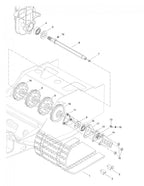 Fits 1996-2003 Ski-Doo Formula 500 / Formula 500 Deluxe Models Speedo Drive Insert, OEM Part # 572010100