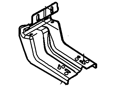 Ford New 2006-2009 Fits Ford Expedition Bracket Base No. 16a506 Position Driver Side, Part # 6L1Z16A507AB