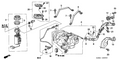 Honda New 2005 Fits Honda Accord Hybrid Module Assembly, Fuel Pump (Yachiyo), Part # 17045-SDR-A00