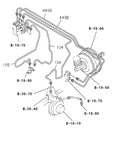Honda New 1998-2002 Fits Honda Passport Pipe Brake, Left Front H/U To, Part # 89712-47724