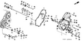 Honda New 1997-2001 Fits Honda CR-V Cover, Position Sensor, Part # 28950-P4T-000