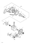 Fits 1999-2005 Can-Am Traxter 5 Speed / Traxter Auto Std & XT Models Spacer, OEM Part # 420847485