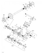 Fits 2002-2005 Can-Am Quest / Quest 500 Models Shift Drum Ass'y Includes 37 To 38, OEM Part # 420257175