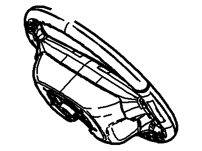 Ford New 2001-2004 Fits Ford Escape Driver Inflator Module Base No. 3600, Part # 7L8Z78043B13UA