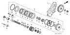 New 1989-2001 Fits Honda Civic Clutch Disk, Part # 22544-P24-S00